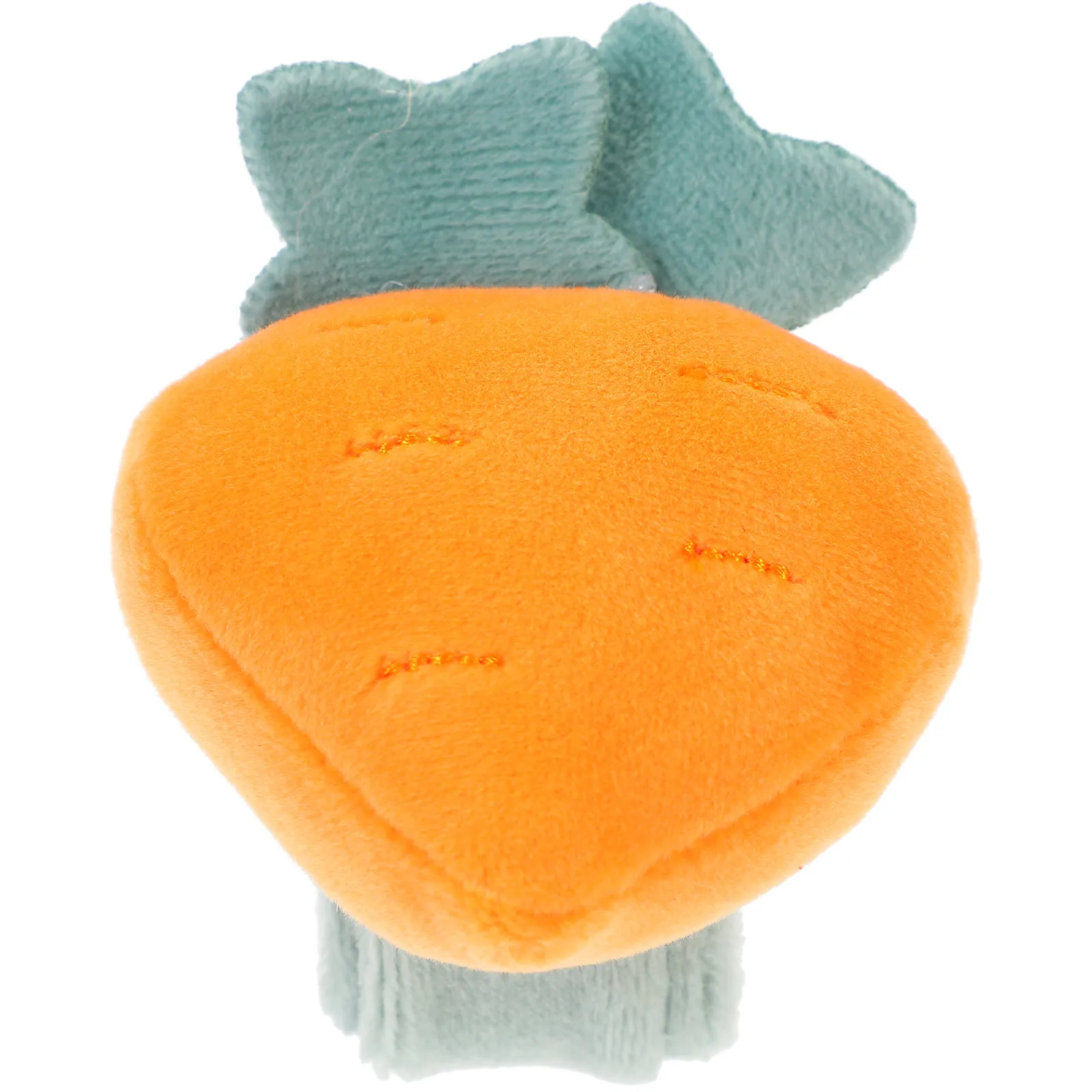 

Stuffed Carrot Slap Bracelet Adorable Cartoon Wristband for Kids Comfortable Cotton Touch Stimulates Healthy Food Interest
