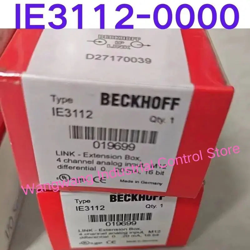 Módulo PLC a estrenar, IE3112-0000