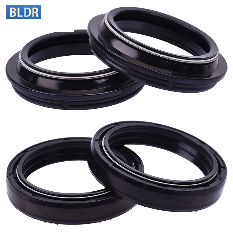 43x55x9.5/10.5 Front Fork Suspension Damper Oil Seal 43 55 Dust Cover For Yamaha BT1100 BULLDOG BT 1100 V MAX V-MAX VMAX 1200