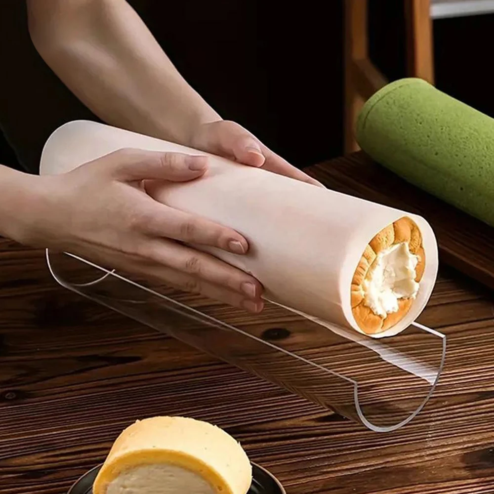 New Thickening Cake Roll Shaping Retainer Acrylic U-shaped Cake Mold Pastry Transparent Baking Tool