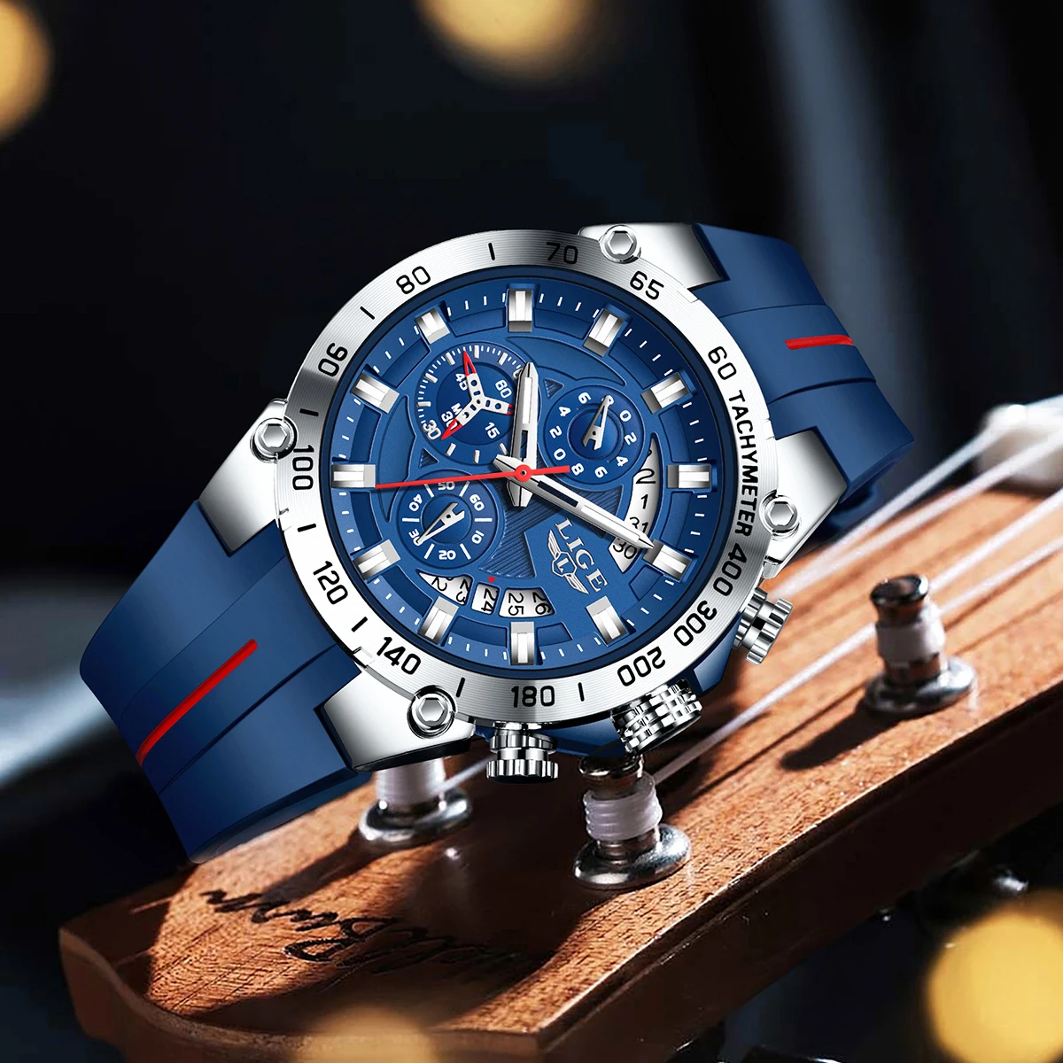 LIGE 2026 Brand Watch Men Sili - đánh giá và giá Smartwatch Army Watches For Men