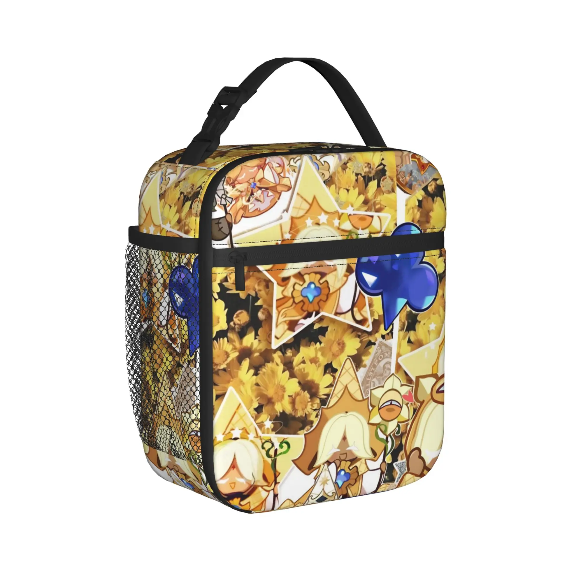 Cookies Run Kingdoms Thermal Insulated Lunch Bag for Office Cartoon Portable Food Container Bags Cooler Thermal Lunch Box