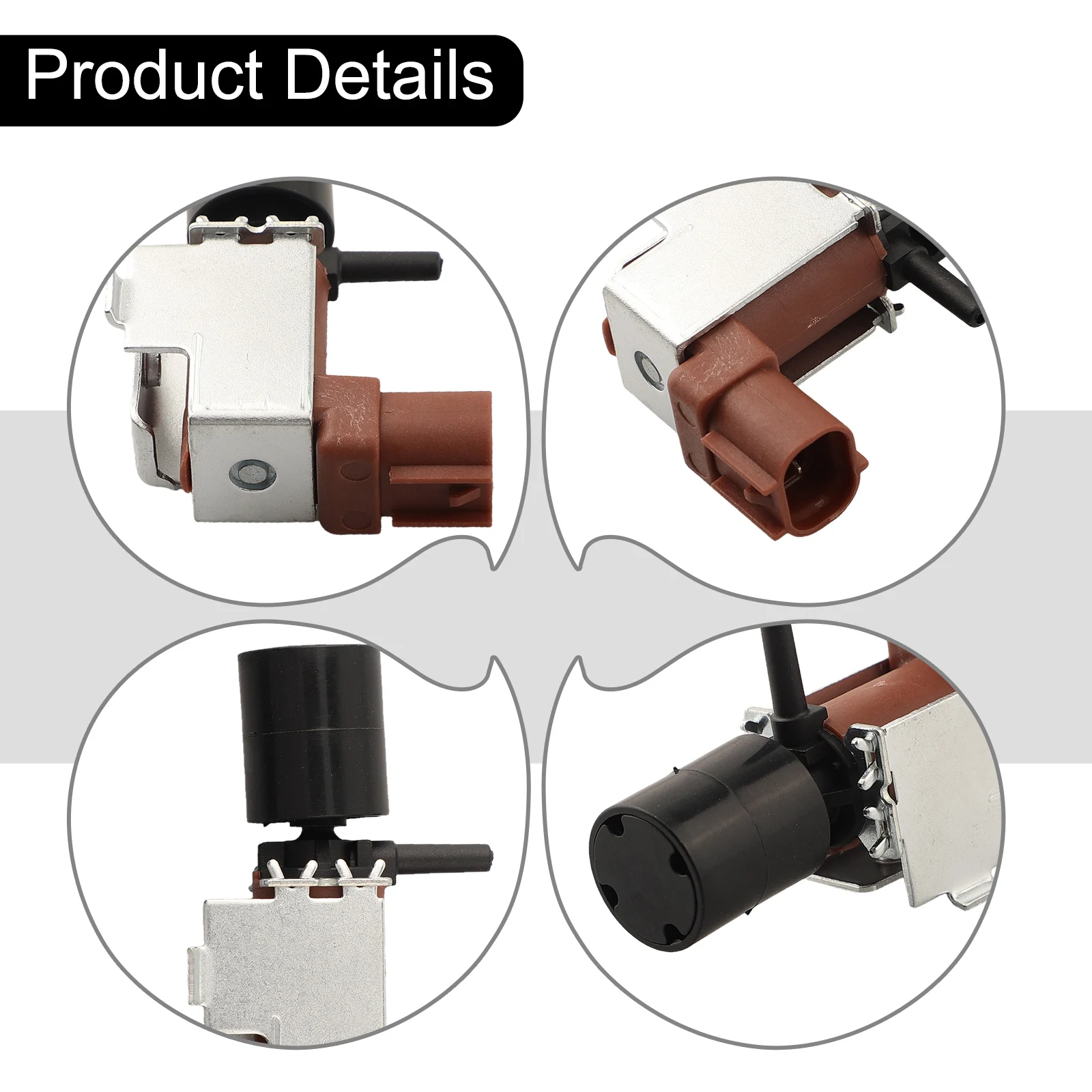 

Ремонт автомобиля 90910-12184 Клапан Черный-Коричнево-Серебристый Сменная установка Износостойкий АБС-Металл Простой в использовании