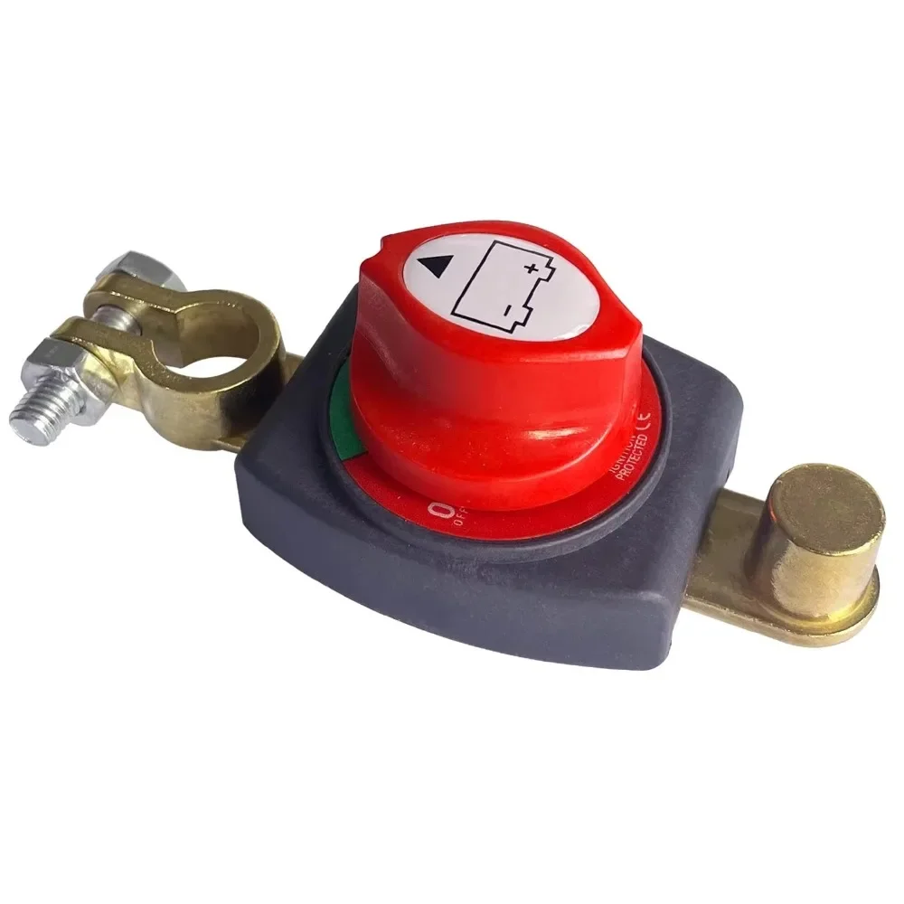 Interrupteur de déconnexion de batterie 12-48V, isolateur de batterie négatif marche/arrêt, coupe-circuit principal pour voitures/camping-cars/bateaux
