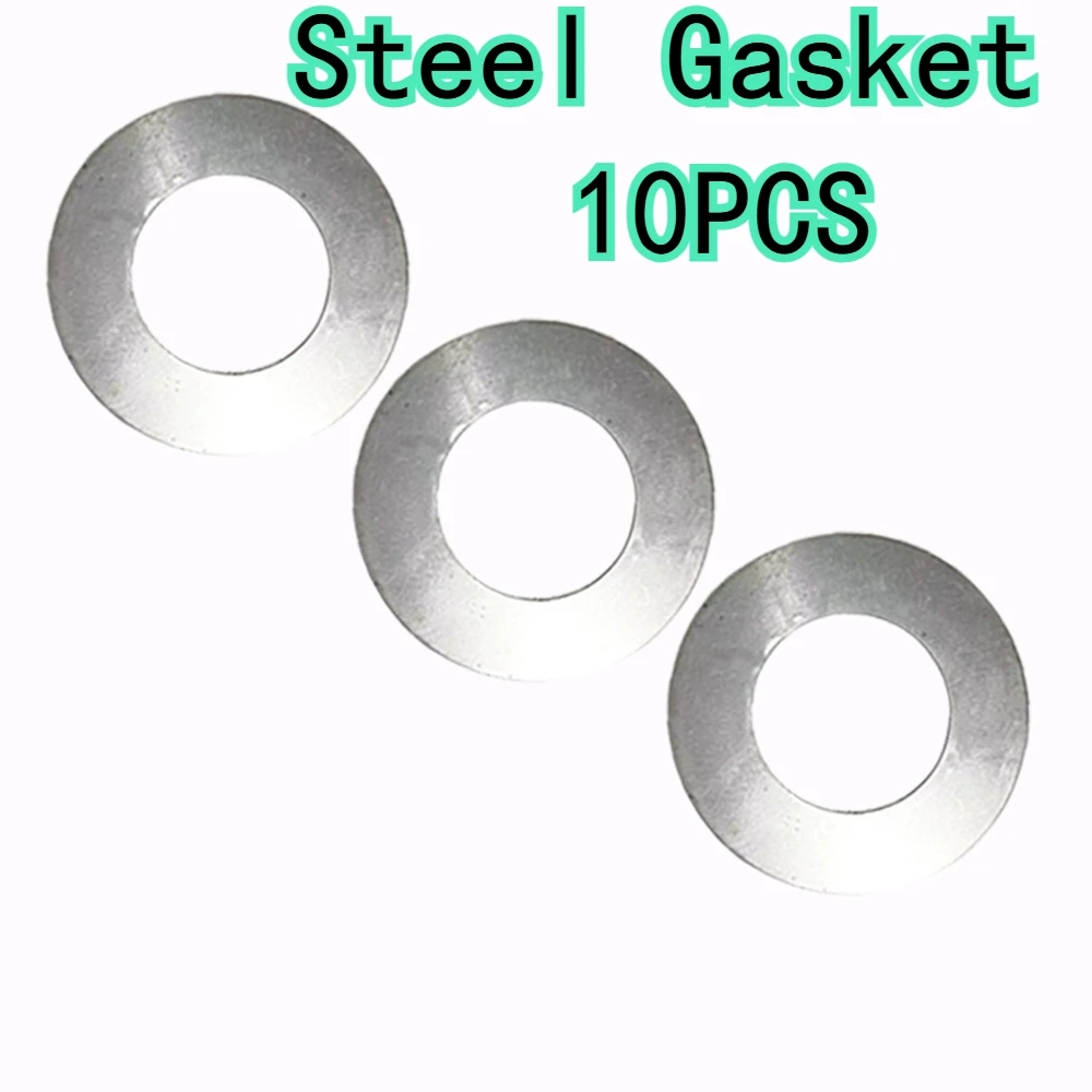 10PCS Excavator Bucket Shaft Steel Gasket Metal Wear-resistant Gasket Round Thickened Gap Steel Sheet Bucket Pin Thin Washer