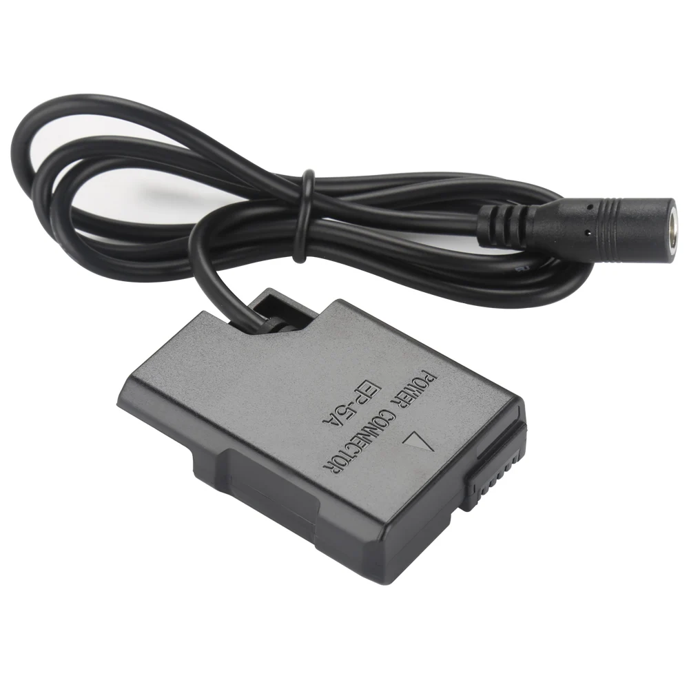 Adaptador de corriente CA de EP-5A, cargador de batería virtual CC, reemplazo de batería ficticia de EN-EL14 para Nikon D5600 D3300 D3500 D5100