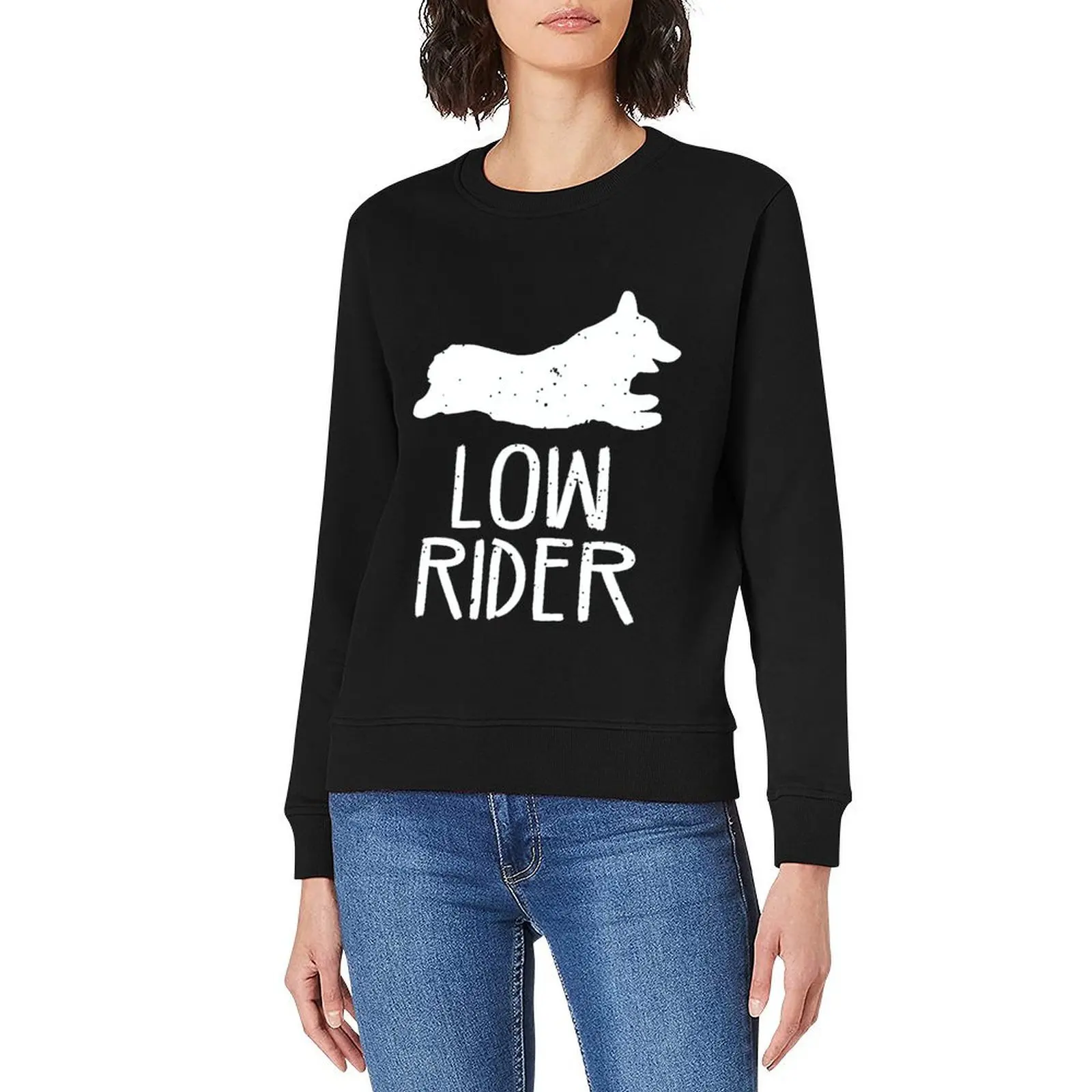 Low Rider Corgi Pullover korean clothes korean style clothes men's clothing clothes for men hooded sweatshirt