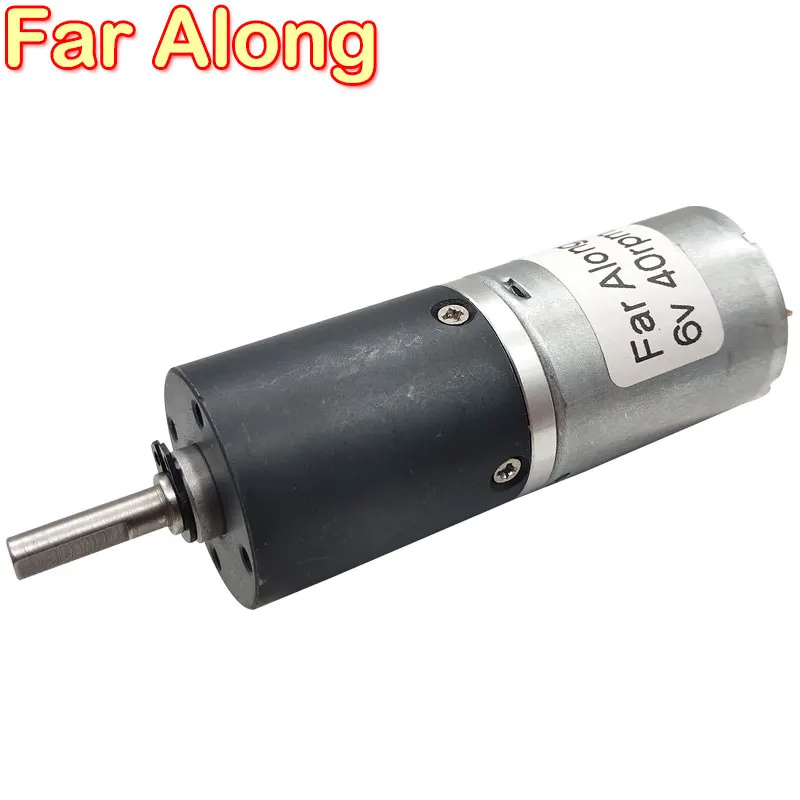 DC 6V12V24V Low Speed Micro Planetary Gear Motor Long Life Large Torque Adjustable Speed Reversible Shaft Diameter 4MM Or 6MM