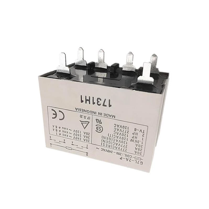 HOT NEW 220V 240V 220-240V relay G7L-2A-P G7L 2A P G7L2AP High power relay 220-240VAC 220VAC 240VAC 20A 6PIN