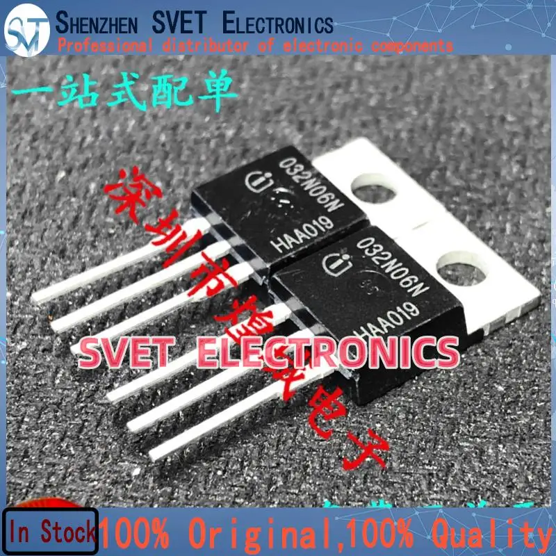 10PCS-50PCS  032N06N IPP032N06N3G  TO-220 60V 120A Original In Stock Fast shipping