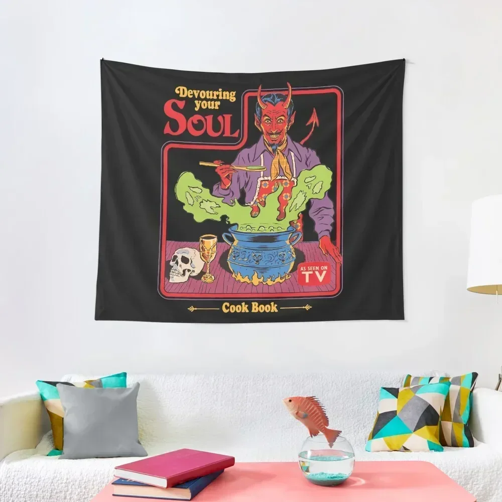 

Devouring Your Soul Tapestry Decoration Pictures Room Wall Aesthetic Room Decorations Decorations For Room Tapestry