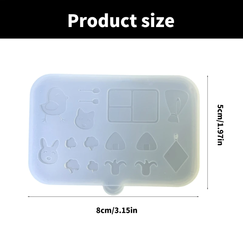 Flexible Silicone Dessert Molds for Home Baker and Craft Supplies Enthusiasts Dropship