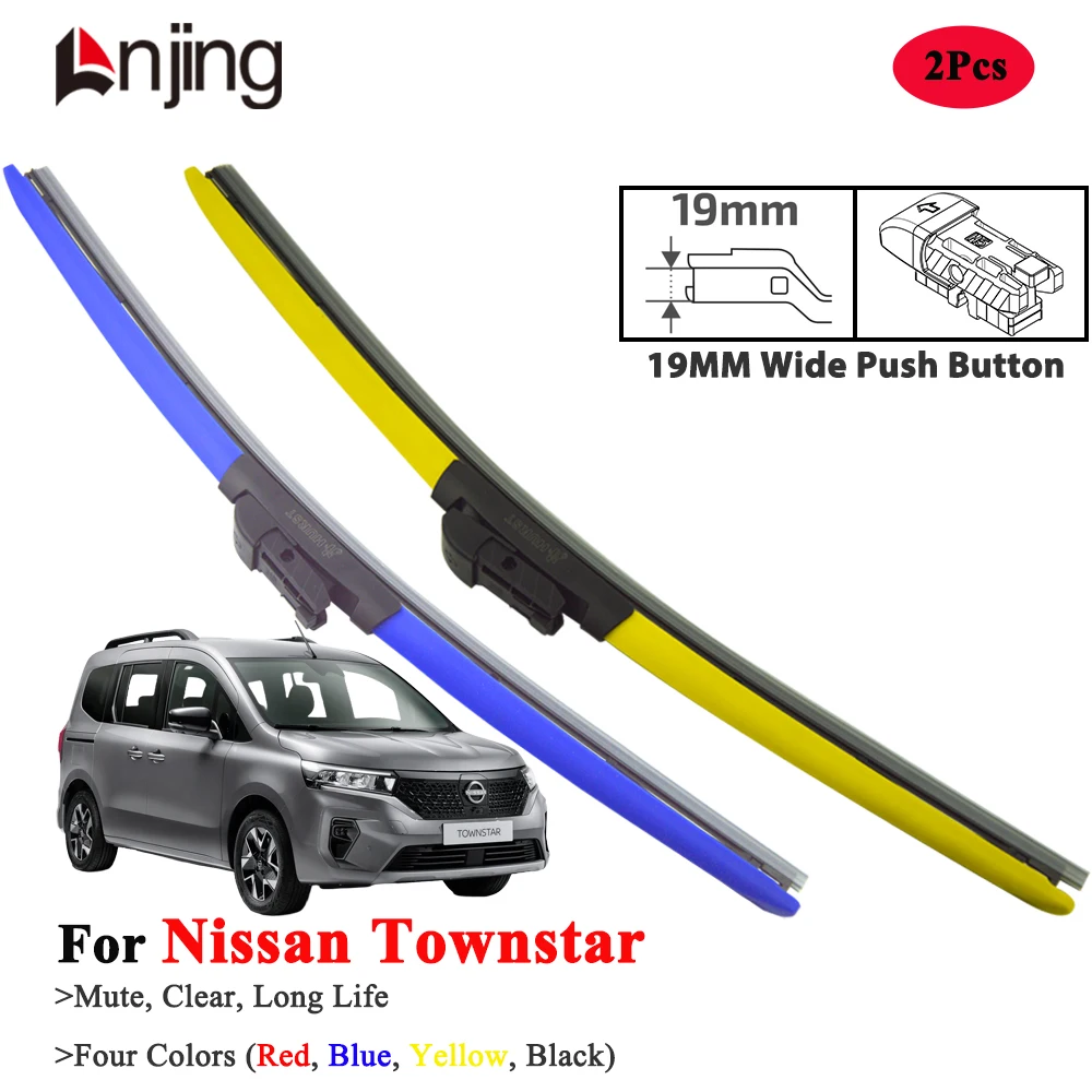 

LNJING Wiper Blades For Nissan Townstar MPV 2021-Now