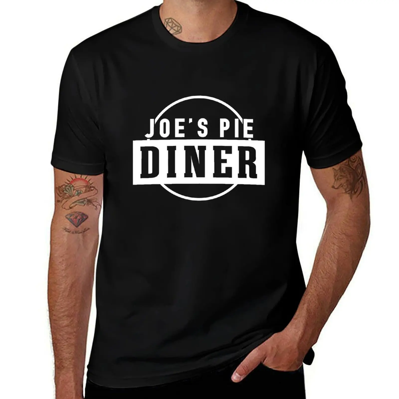 

Joe's Pie Diner - Waitress the Musical - Broadway, West End T-Shirt cotton t shirts high quality t shirt man designer T-shirt