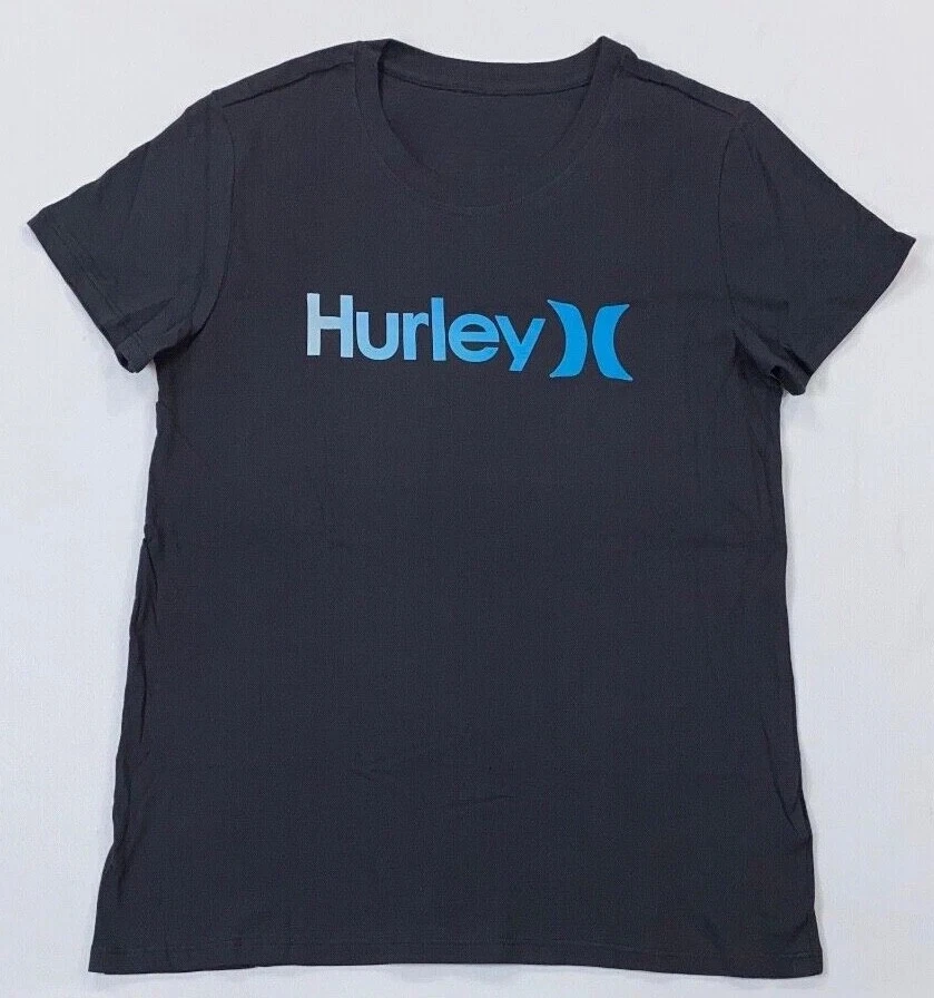 camiseta-feminina-hurley-one-e-only-gradiente-de-manga-curta--luxo-sofisticado-e-tanto-para-homens-quanto-as-mulheres-top-y2k