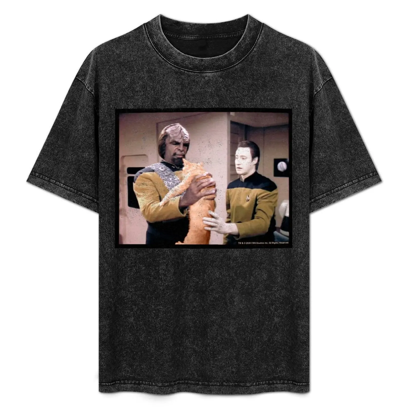 

Star Trek Next Generation What is This Poster T-Shirt Trendy Print Short Sleeve T-Shirt