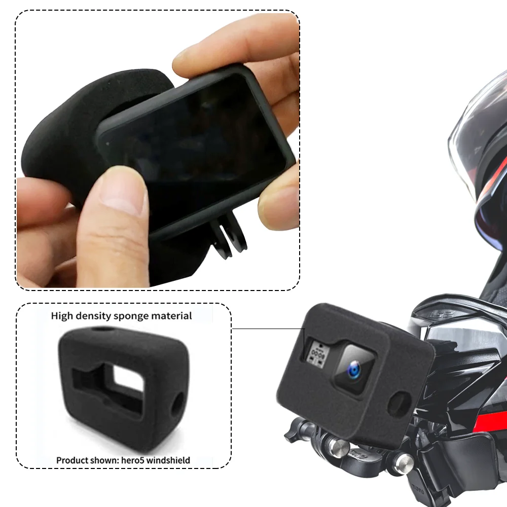 für LS2 FF901 Aluminium-Helm-Kinnhalterung für GoPro Hero 13 12 11 10 9 Insta360 X5 X4 X3 Ace Pro DJI Action 6 5pro 4 3 Kamera – Detail 8