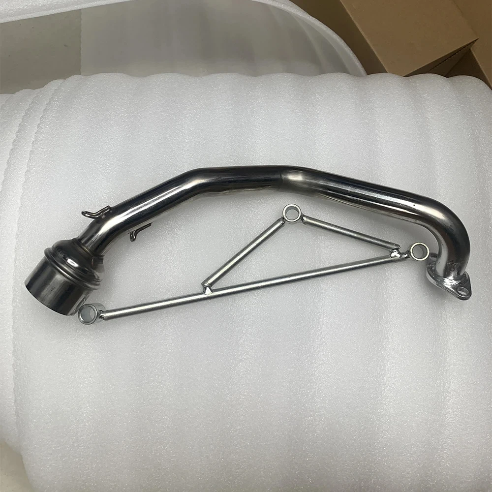 Motorbike Modified Contact Pipe GY6 125 150cc Scooter Motorcycle Exhaust Muffler Contact Pipe 152qmi 157qmj GY6 Engine