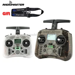 In Stock Radiomaster Pocket Hall ELRS/CC2500 Transmitter Remote Small Portable Collapsible Antenna Detachable Rocker M2