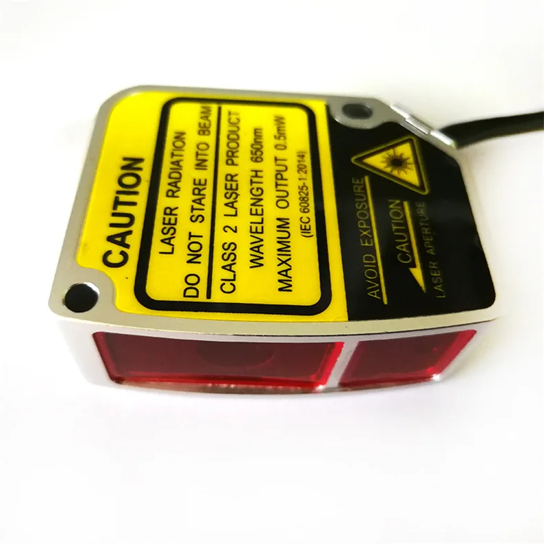 

High precision 0.005mm laser displacement sensor analog 485 output Switch analog value Thickness height sensor