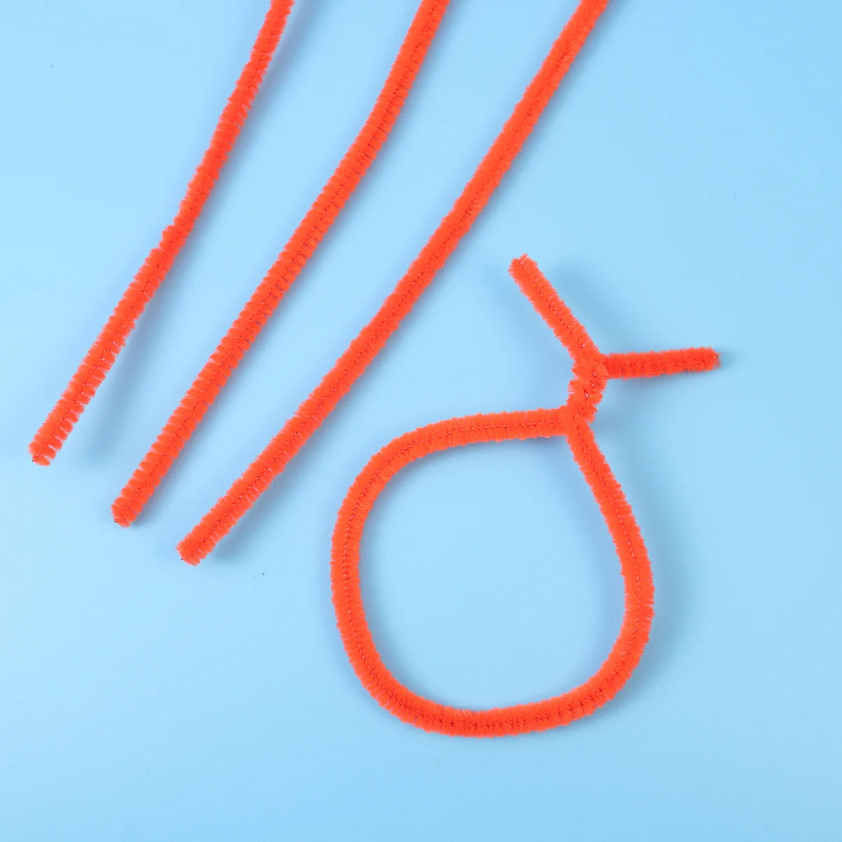 100 قطعة من قضبان ملونة قابلة للالتواء للأطفال، أعواد حرفية مرنة لمستلزمات الإبداع التعليمية الفنية المصنوعة يدويًا