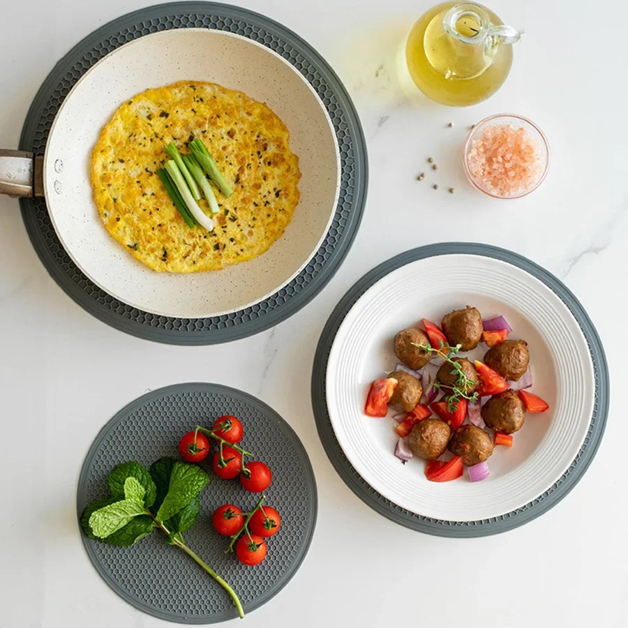 3-Piece Silicone Microwave Mat Set 3
