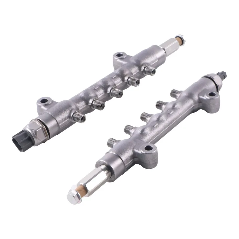 

2X Fuel Common Rail 1J770-50600 Fits Kubota V3307 Engine M7060 M6060 SSV65 SSV75