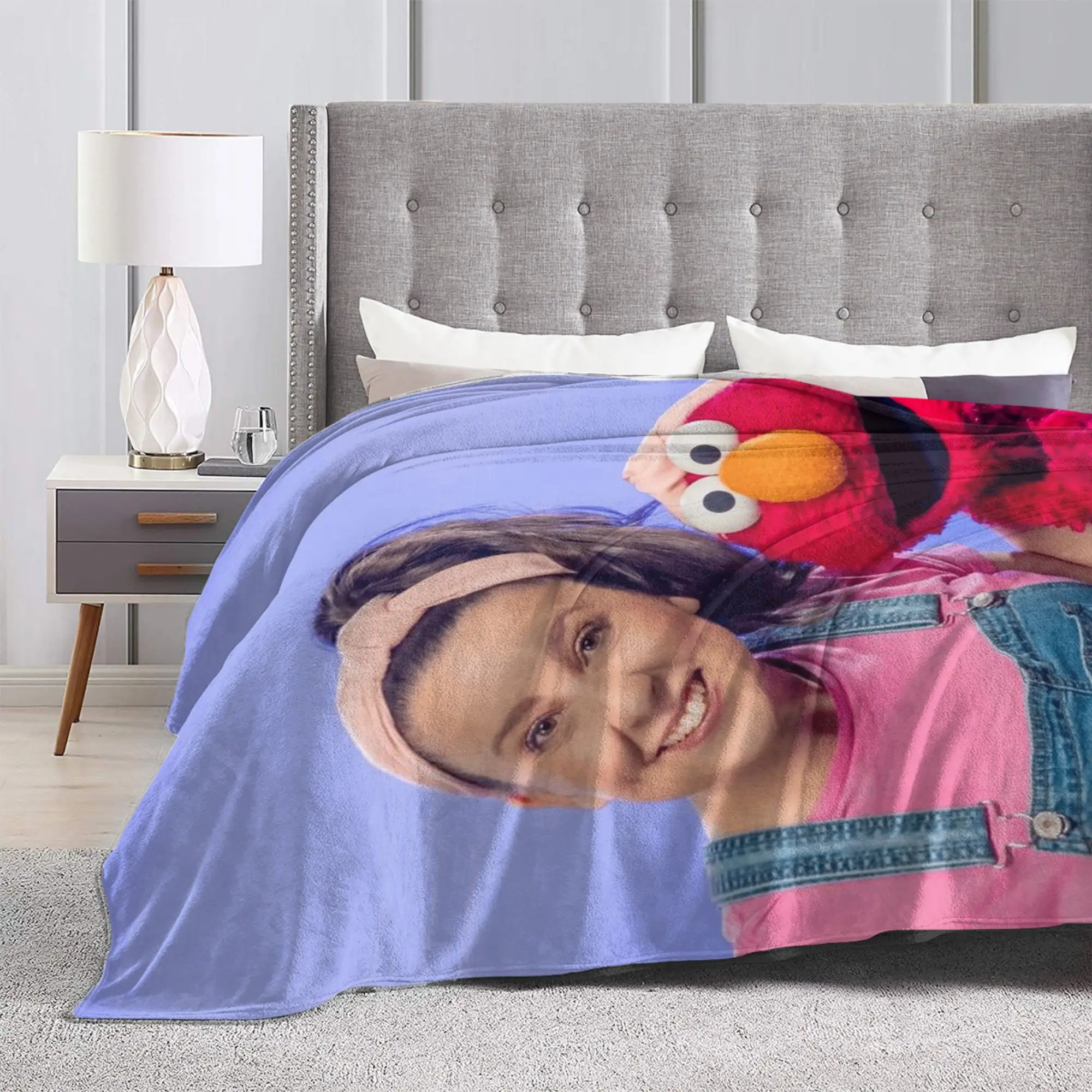 ملكة جمال راشيل البطانيات سوبر الدافئة مضحك أفخم الفراش يلقي للأطفال الأريكة كرسي الفانيلا المفرش غطاء السرير