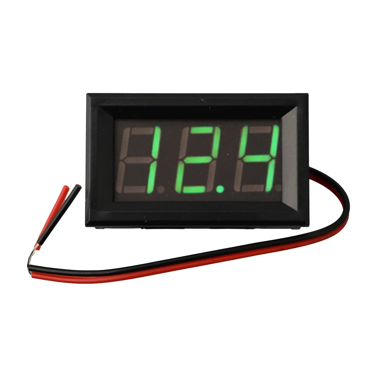 Two -line DC4.50V-30.0V 0.56 Inch Easy to Use LED Digital 2 line DC Voltage Table Red Blue Green DC4 5 30V Voltmeter