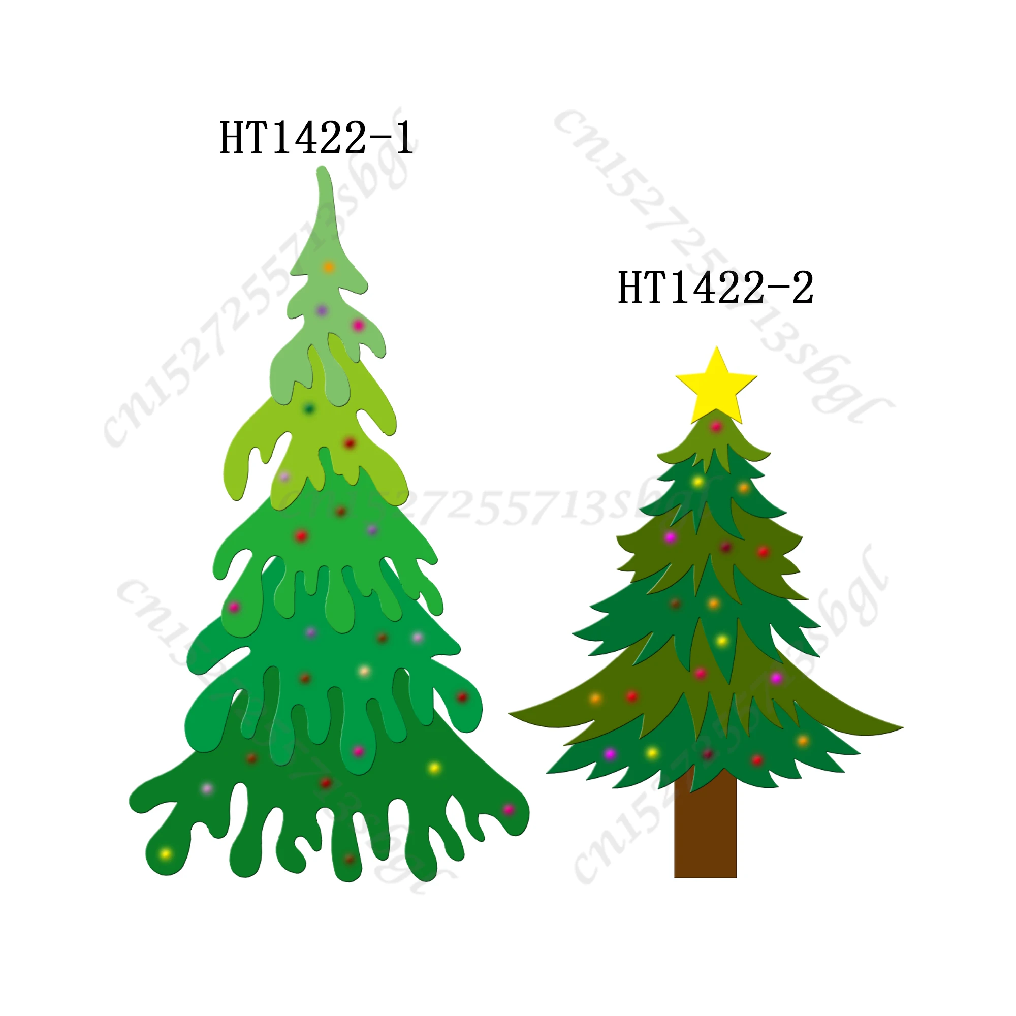 Tree New Die Cutting And Wooden Mold,HT1422 Suitable For Common Die Cutting Machines On The Market.