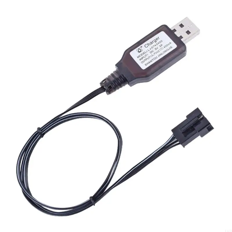 F42D USB Charging Cable SM4P Builts in ICProtections Compatible for 7.4V Lithium Batteries For Remote Car And Trucks