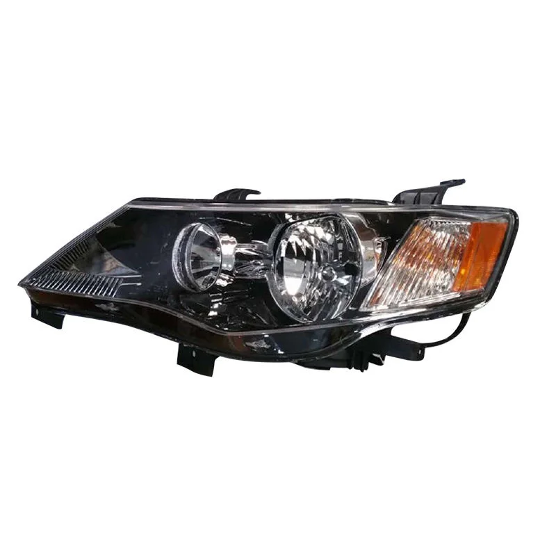 1pcs car bumper headlamp For Mitsubishi outlander headlight 2007~2009y accessories head lamp for Mitsubishi outlander fog light