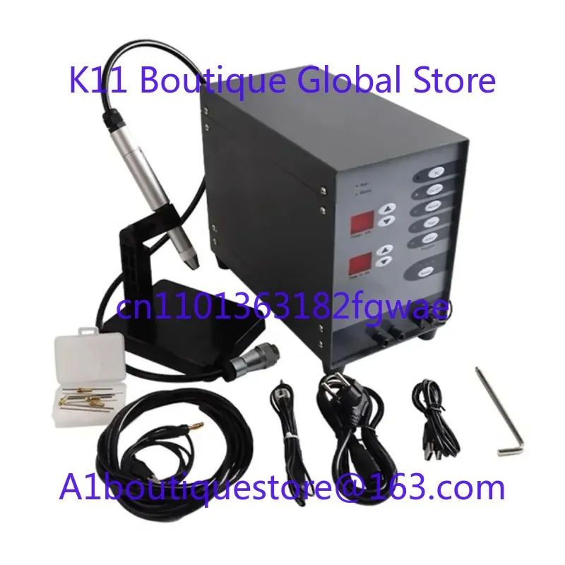 Stainless Steel Spot Welding Machine Laser Spot Welder Automatic Numerical Control Pulse Argon Arc Welder for Soldering Jewelry