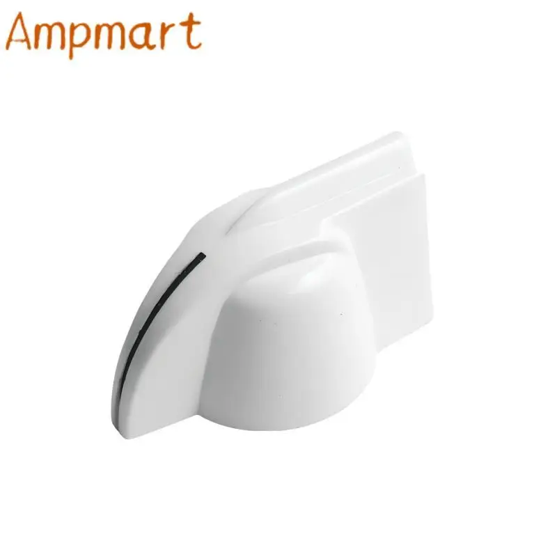 Ampmart 31 x 16 mm Kunststoff-Drehknöpfe für die Pegeljustierung von Gitarrenverstärkern und den Umschalter für den Effektmodus, Innenwellenloch 6,4 mm, 5 Stück – Detail 10