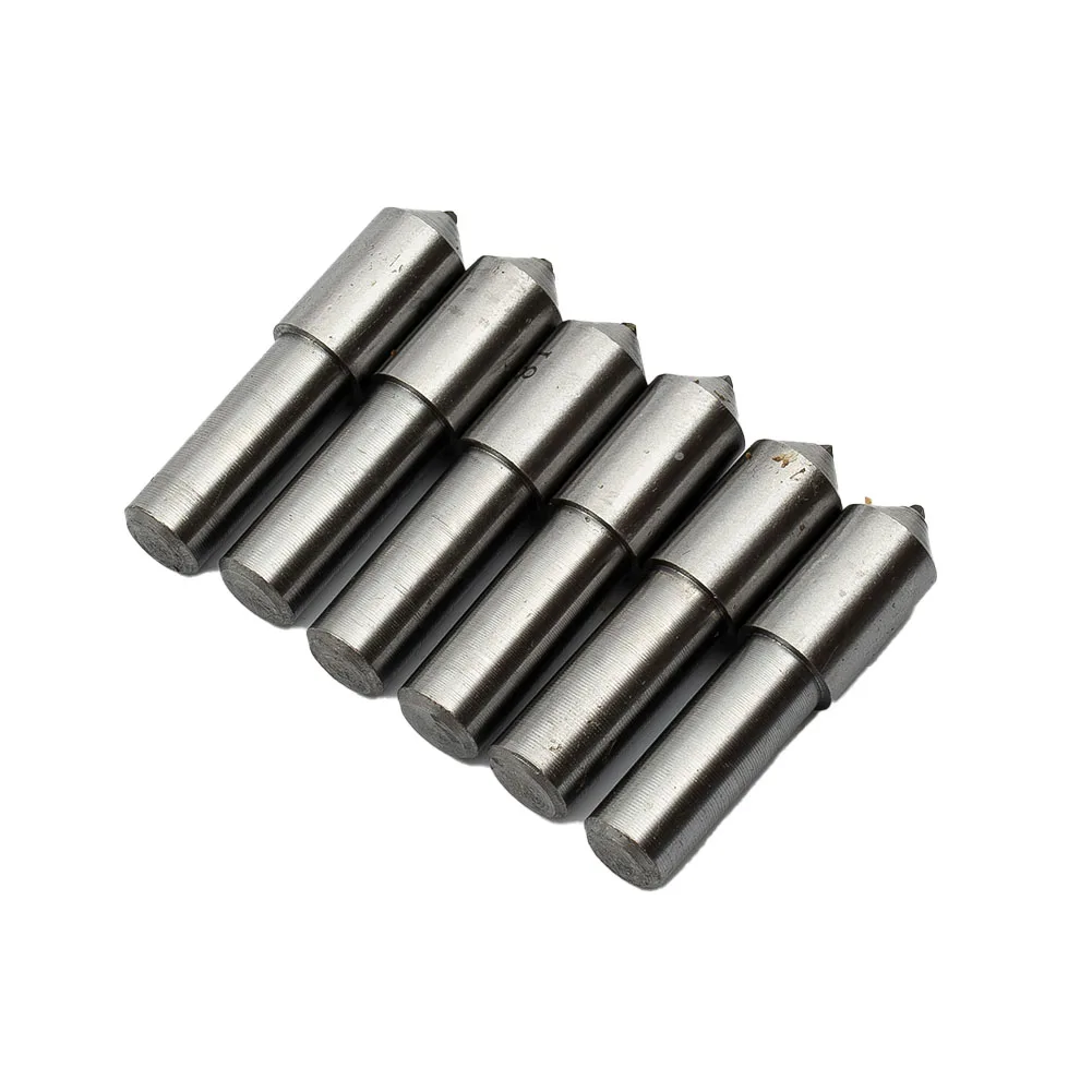 Hot New 6pcs Correction Pen 11.20mm Dia 9.8mm Shank Diameter Dressing Tool Grinding Wheel Pen Length 48mm Steel