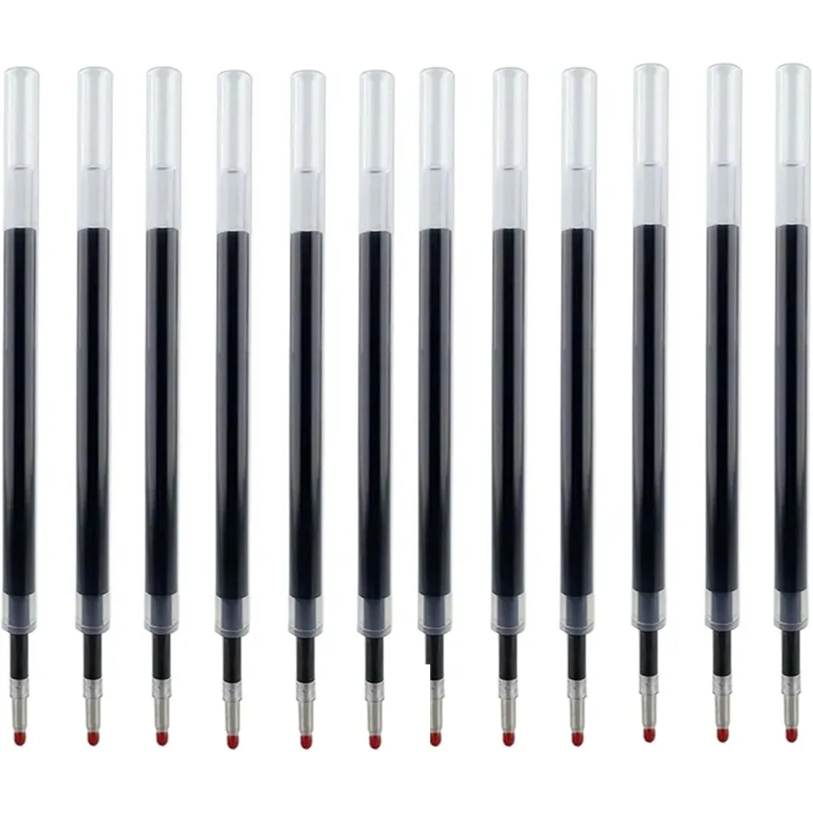 

20 шт. стержни для гелевых ручек, совместимые с ручками Pilot G2, 0,5 стержни, синие стержни для ручек с тонкими чернилами для ручек Click