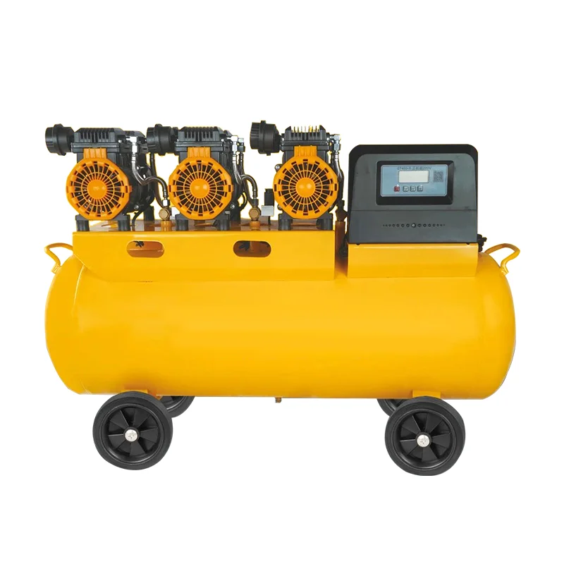 

High Quality Environmental Compact Air Tank Oilless Silent 2.2kw 3Hp Electric Rotary Scroll Air Compressor