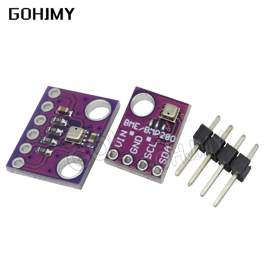 1PCS 3.3V 5V GY-BME280/GY-BME280-3.3 GY-BME280-5.0 Precision Altimeter Atmospheric Pressure Sensor Module BME280