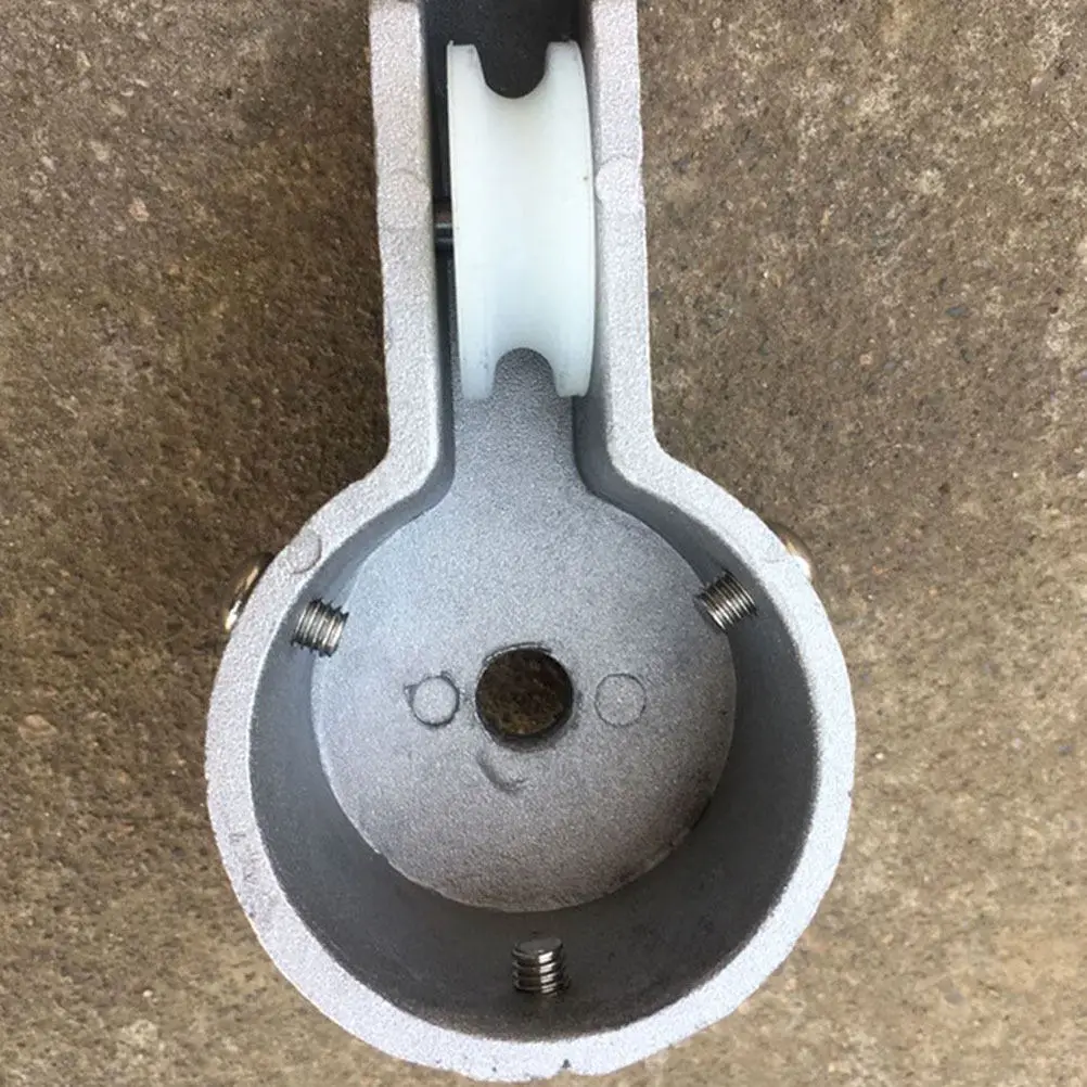 1 Juego de clips de bola para mástil, kit de repuesto de aleación de aluminio dorado, adorno para mástil exterior, gancho de enganche para cuerda de mástil