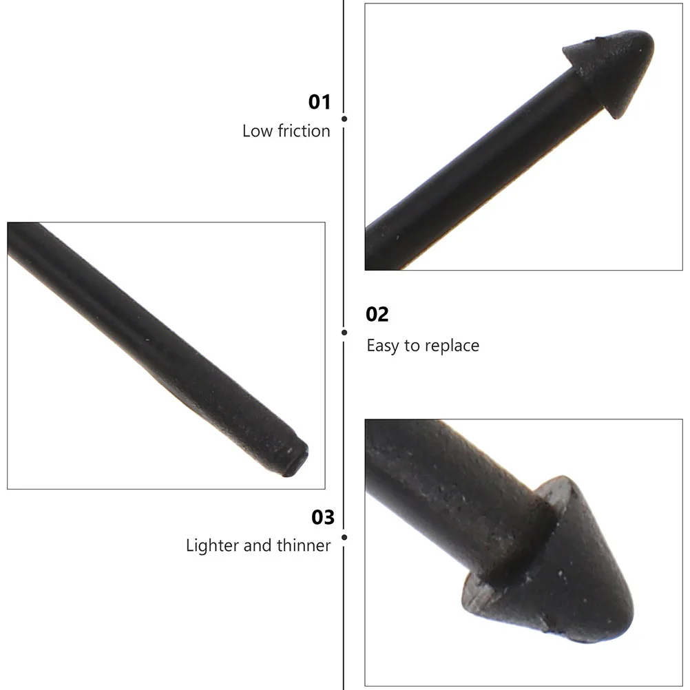 

3pcs Universal Disc Tips Stylus Replacement Pen Touchscreen Round Shape High Precision Sensitive for Touch Screen Tools