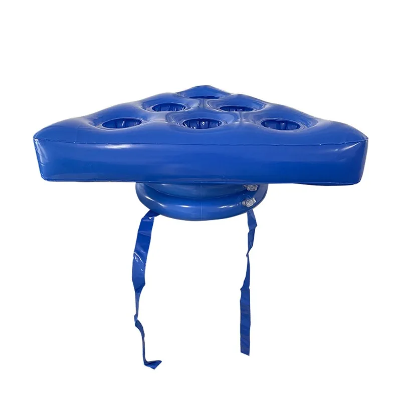 Inflatable Triangular Party Hat - Throwing Game Cap, Pool Water Drinking Cup & Seat for Entertainment
