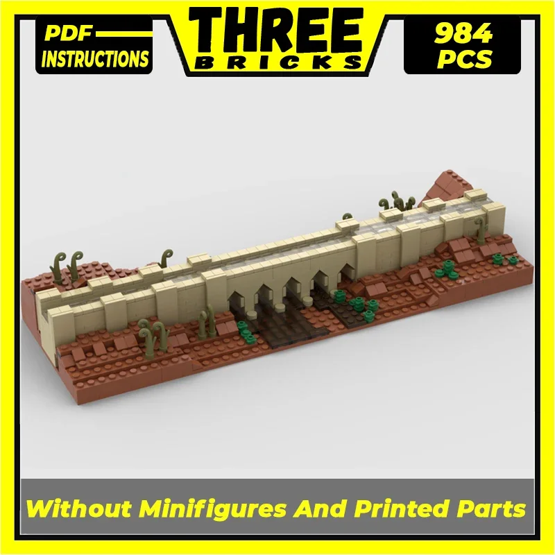 Medieval Model Moc Building Bricks Babylonian Hanging Garden Ferry Technology Modular Blocks Gift Christmas Toy DIY Set Assembly