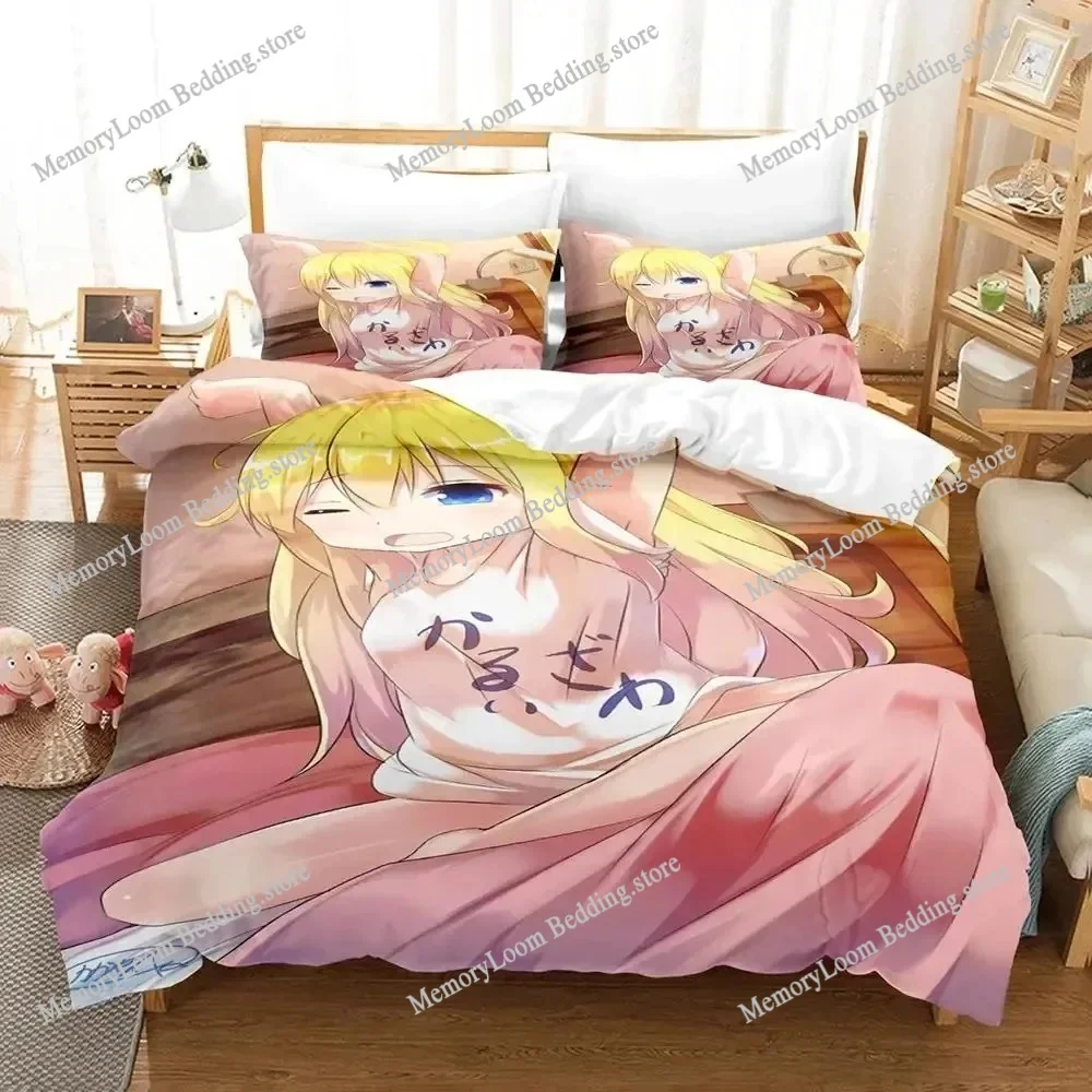 

3D Printed Anime Gabriel Dropout Bedding Set Boys Girls Twin Queen Size Duvet Cover Pillowcase Bed Kids Adult Home Textileextile