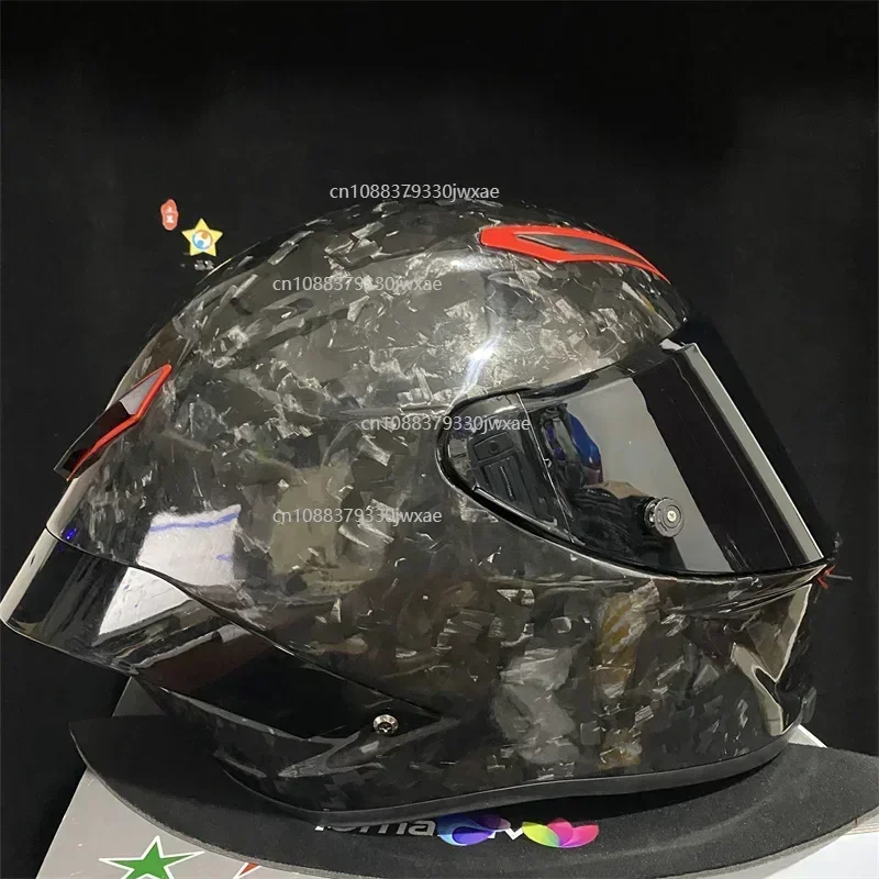 

Full Face Motorcycle Helmet Carbon Fibre Motocross Racing Motobike Riding Helmet Casco De Motocicleta Four Season Capacetes