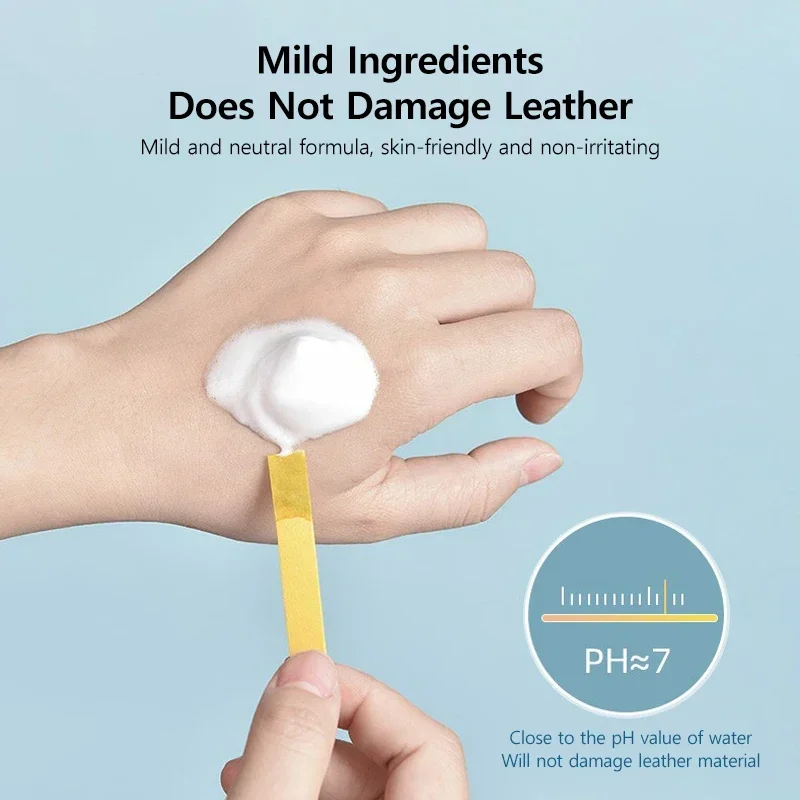 150 Ml Multifunctional Foam Cleaner for Tesla Model 3 Y S X Leather Seat Cleaning and Decontamination Foam Spray Car Accessories