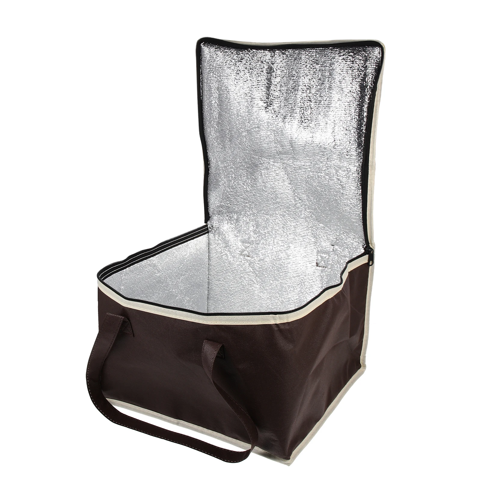 

Fresh Keeping Aluminum Foil Bags Non Woven Fabric Insulated Reusable Grocery Food Delivery Storage Picnic Travel Cake Pouch