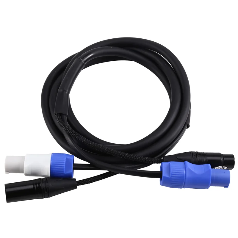 

【КУПИТЬ СЕЙЧАС】Гластичный комбинированный кабель XLR DMX512 с подвижной головкой для освещения сцены, 3 х 1,5 мм, комбинированный кабель питания