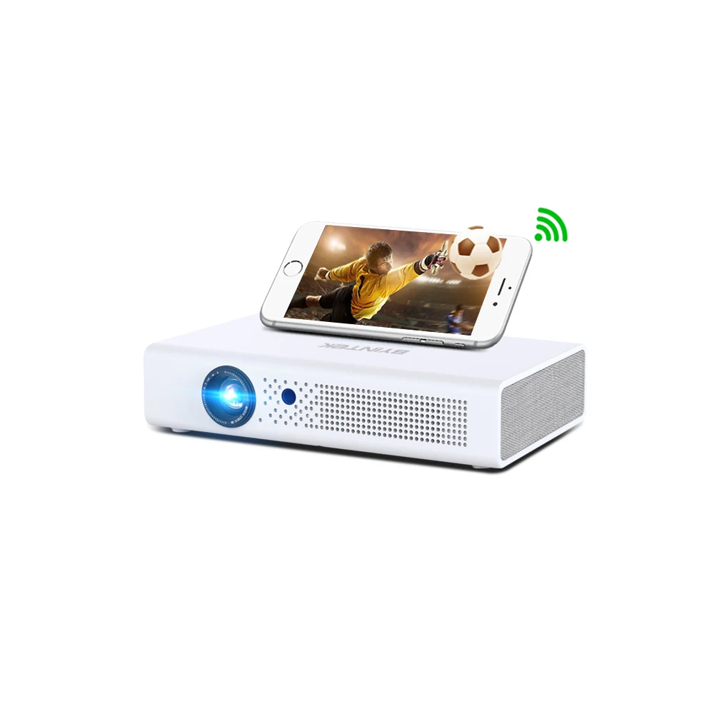 R19 Full HD Projector 1280*800 P LED Proyector Android 9.0(2G+32G) With Wifi Support 4K Home Cinema Beamer Proyector