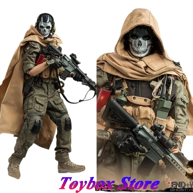 

FLAGSET FS 73030 1/6 END+War Ghost 2.0 Cloth Action Figure Modern Battlefield 2020 Original 12" Full Set Soldier Collection