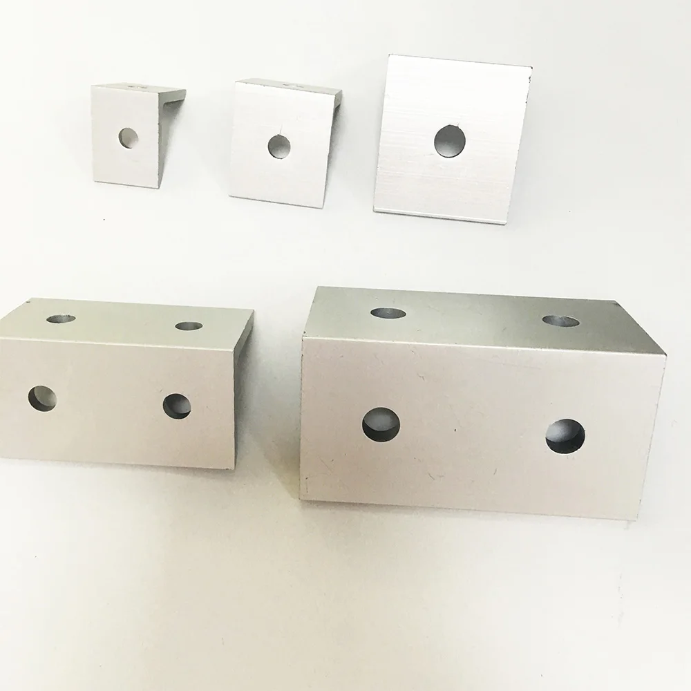 1pcs L type 90 Degree connector Corner Angle Bracket Connection for 2020/3030/4040/3060/4080 Aluminum Profile